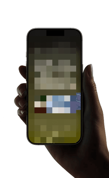 Phone mobile blurred