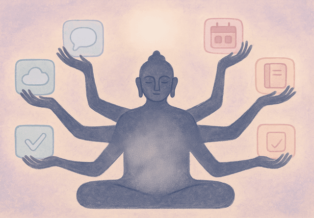 Illustration for six best practices for using AI meeting recorders productively