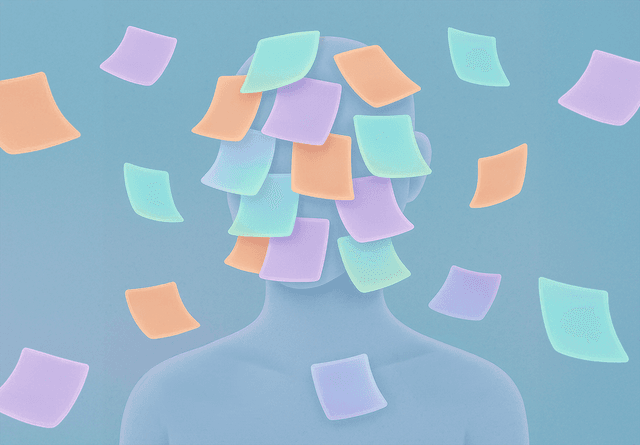 Illustration of taking structured notes with an AI note taker during a meeting